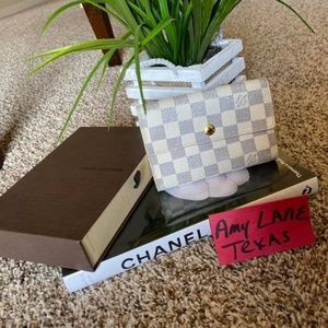 Azur Alexandria Trifold Wallet and Box. SOLD